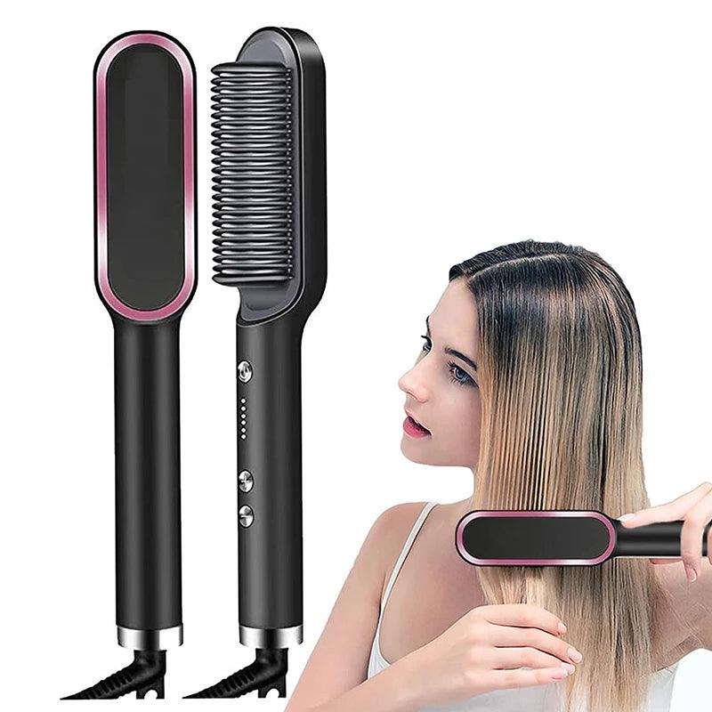 Modelador de Cabelos HairMax 5 em 1 – Alisador e Cacheador Inteligente